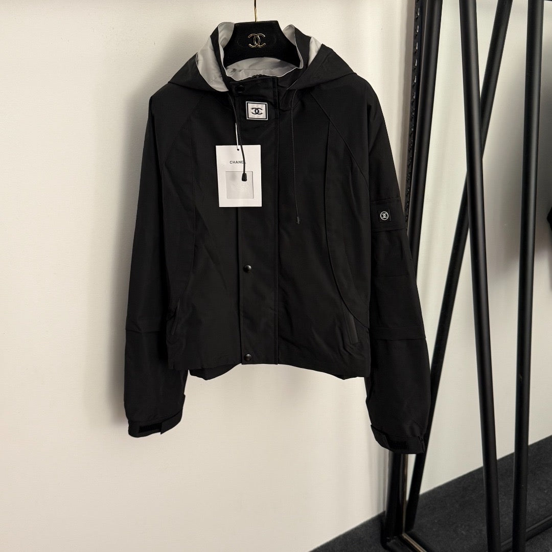 chanel windproof jacket