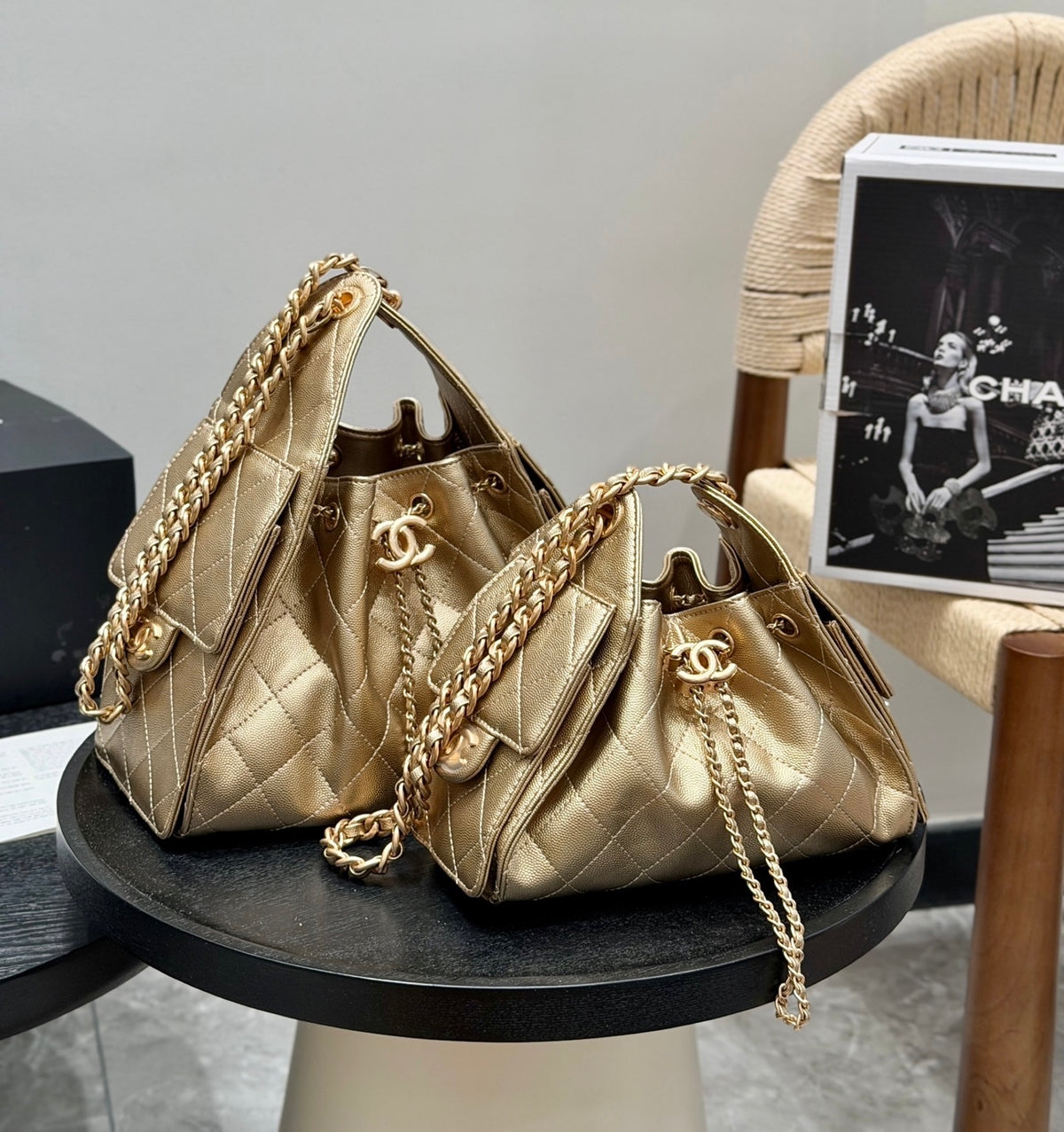 Chanel 25 Bag - Gold Chain