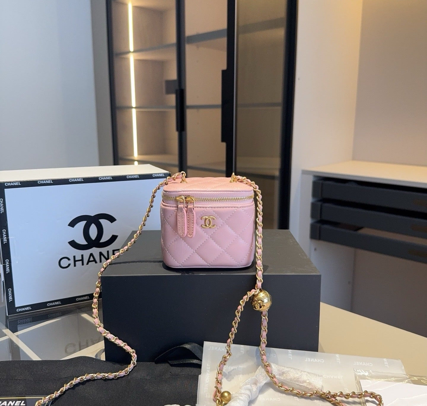 chanel vanity bags mini