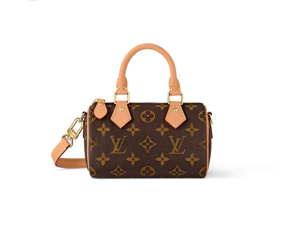 Louis Vuitton nano speedy - STOCK COMING NEXT WEEK