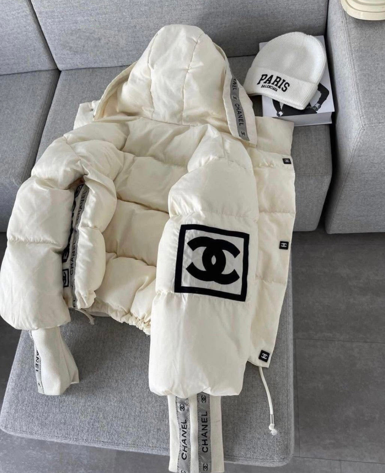 chanel puffer jacket