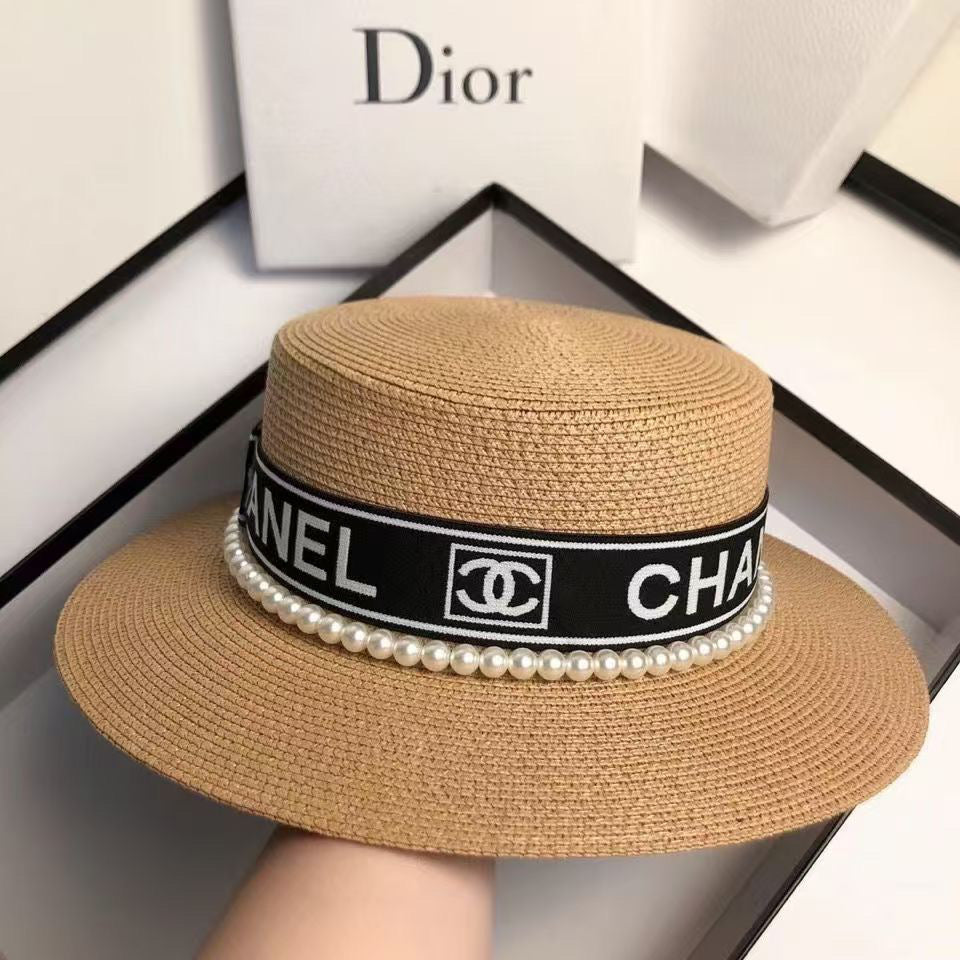 chanel pearl hats