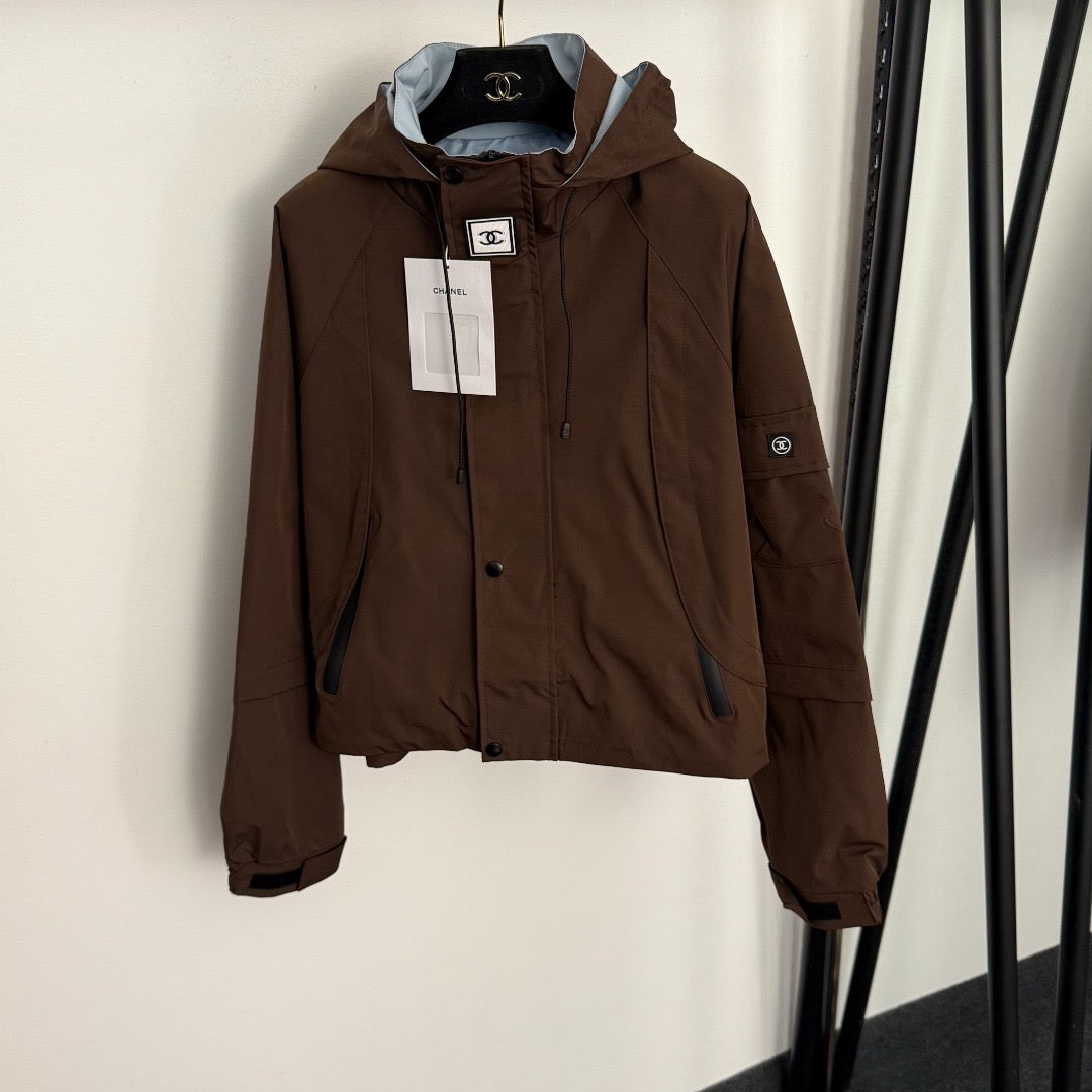chanel windproof jacket