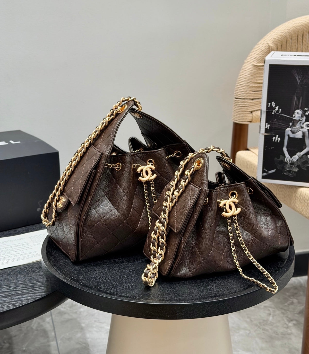 Chanel 25 Bag - Gold Chain