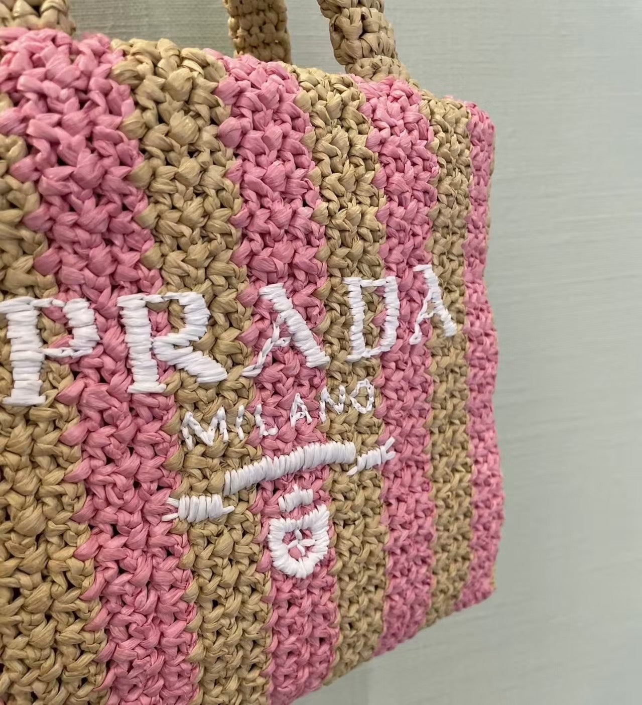 prada beach bag